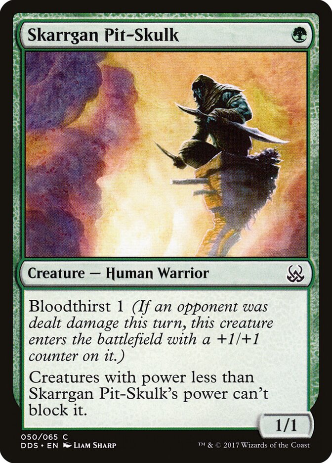 Skarrgan Pit-Skulk (50) - Duel Decks: Mind vs. Might (DDS)