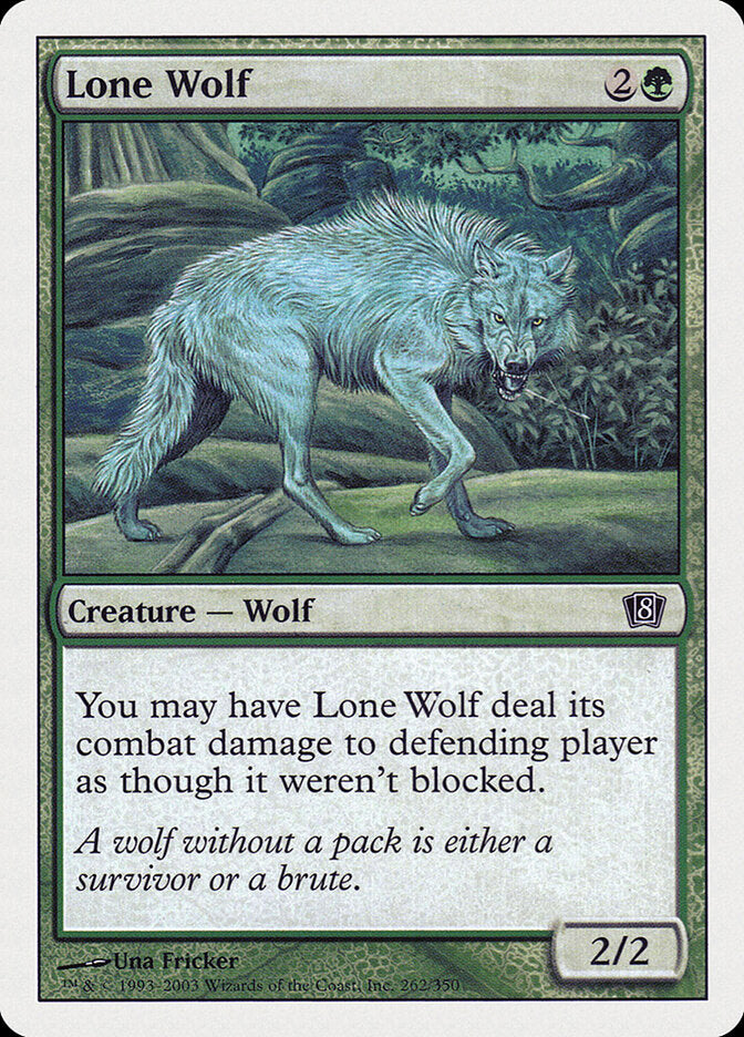 Lone Wolf (262) - Eighth Edition (8ED)