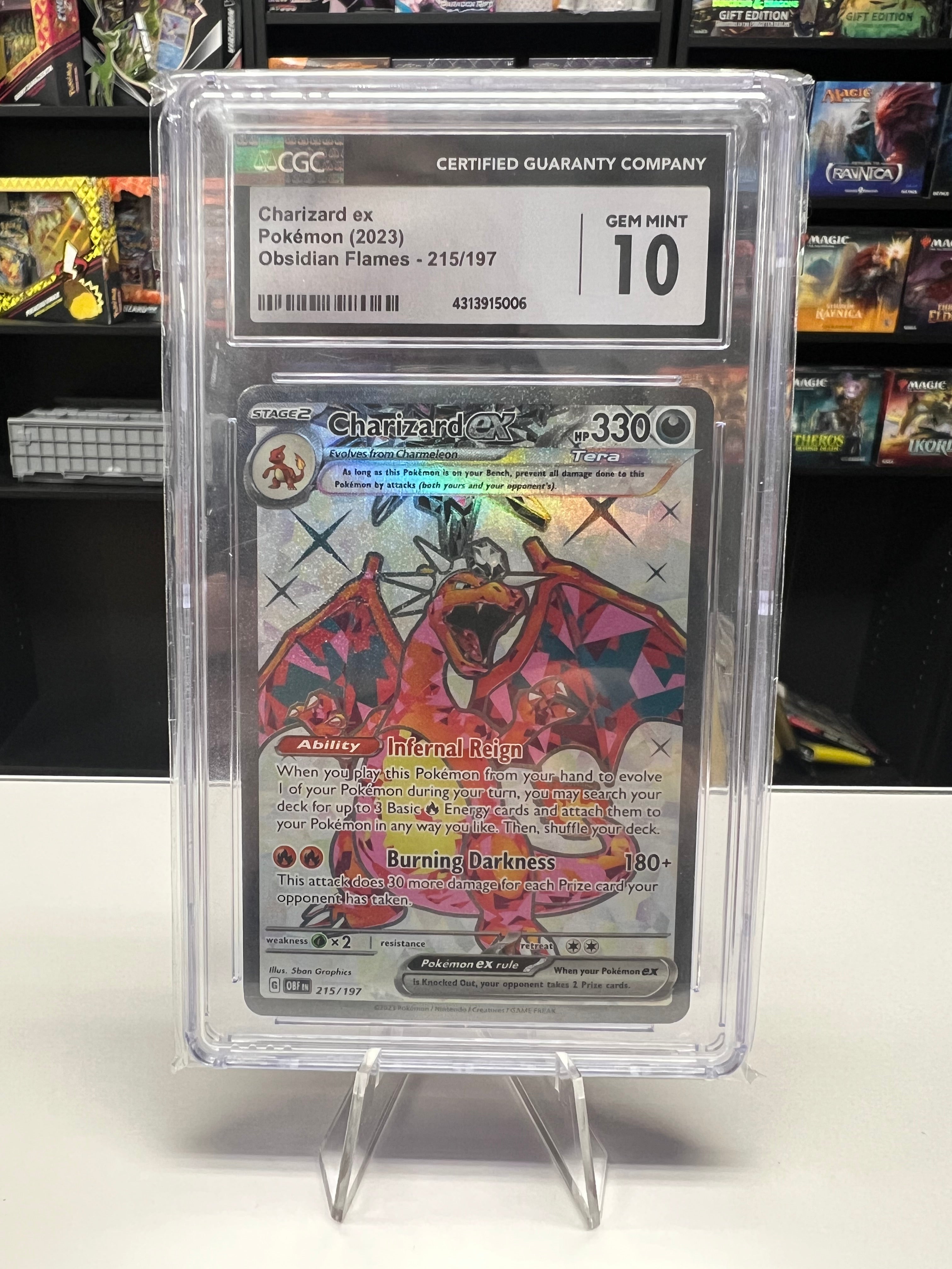 pokemon cards charizard ex for sale Amazon.com: Pokemon TCG Charizard ex Super Premium Collection : Toys & Games