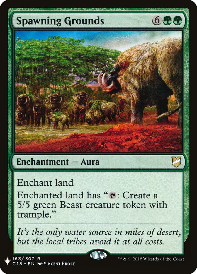 Spawning Grounds (C18-163) - The List (PLST)