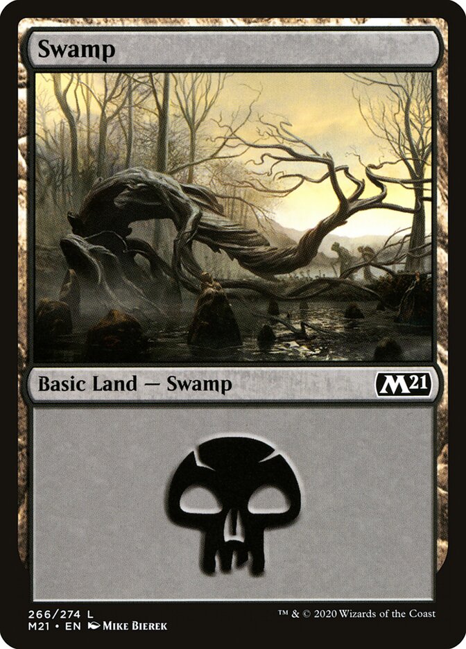 Swamp (266) - Core Set 2021 (M21)