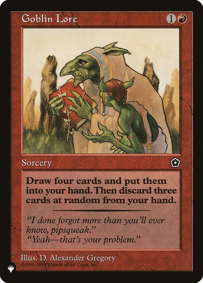 Goblin Lore (P02-99) - The List (PLST)