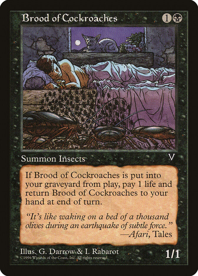 Brood of Cockroaches (53) - Visions (VIS)