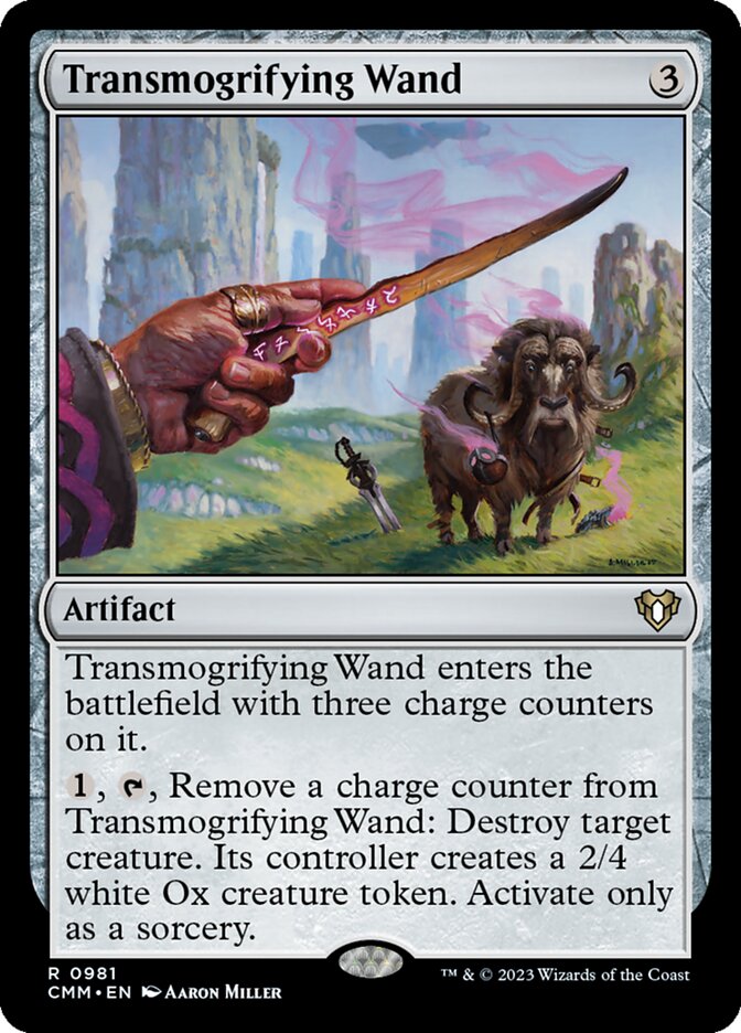 Transmogrifying Wand (981) - Commander Masters (CMM)