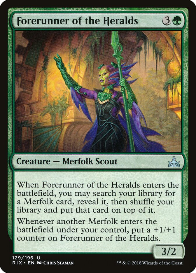 Forerunner of the Heralds (129) - Rivals of Ixalan (RIX)