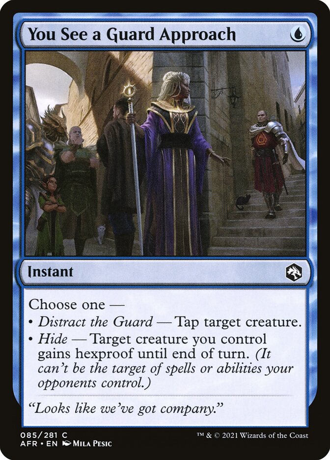 You See a Guard Approach (85) - Adventures in the Forgotten Realms (AFR)
