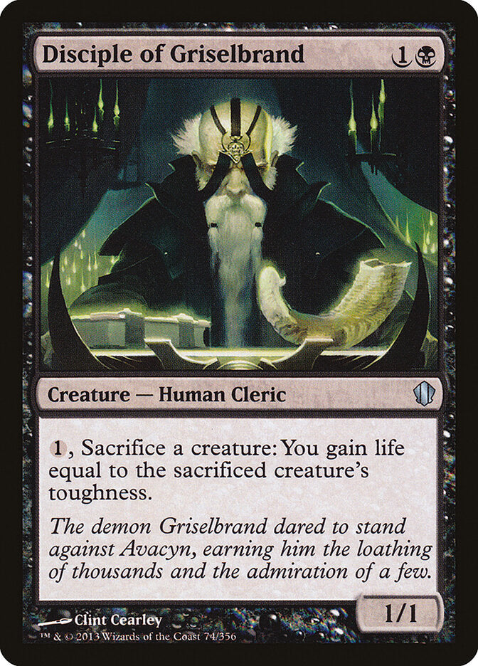 Disciple of Griselbrand (74) - Commander 2013 (C13)