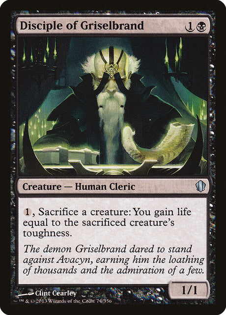Disciple of Griselbrand (74) - Commander 2013 (C13)