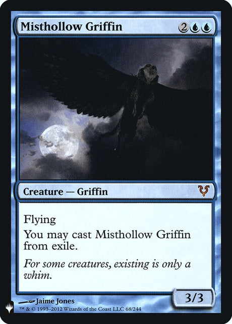 Misthollow Griffin (AVR-68) - The List (PLST)