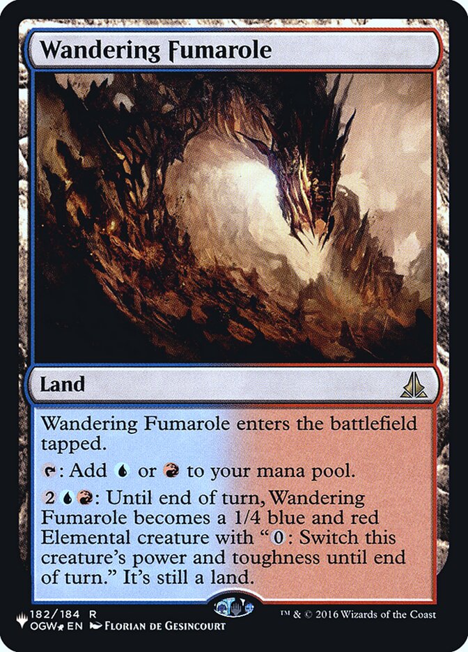 Wandering Fumarole - [Foil] The List (PLST)