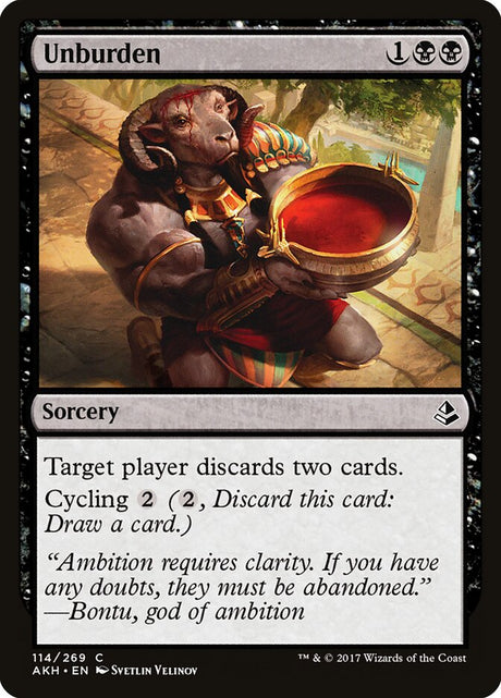 Unburden (114) - Amonkhet (AKH)