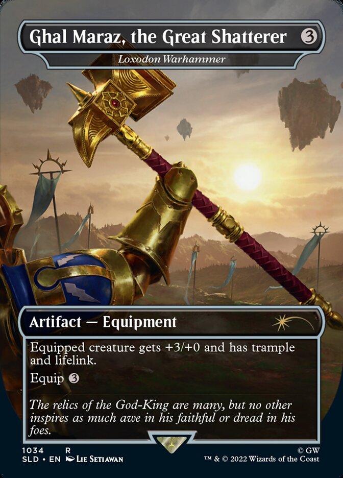 Ghal Maraz, the Great Shatterer - Loxodon Warhammer (1034) - Secret Lair Drop (SLD)