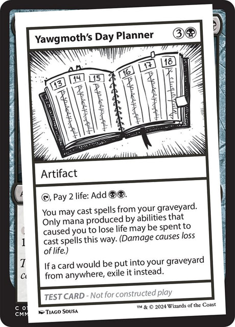 Yawgmoth's Day Planner (555) - Mystery Booster 2 (MB2)