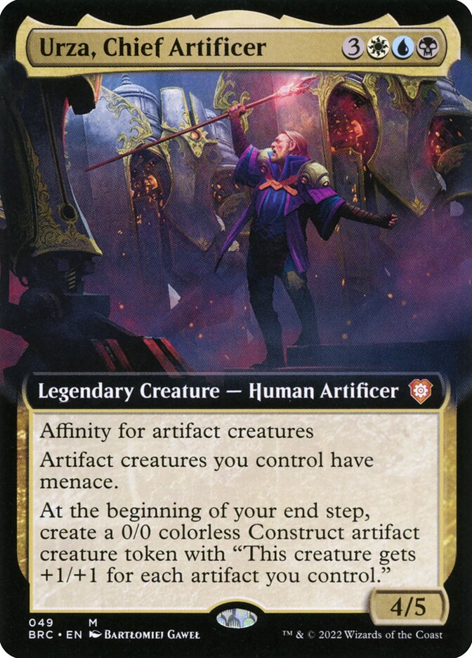 Urza, Chief Artificer (49) - The Brothers' War Commander (BRC)