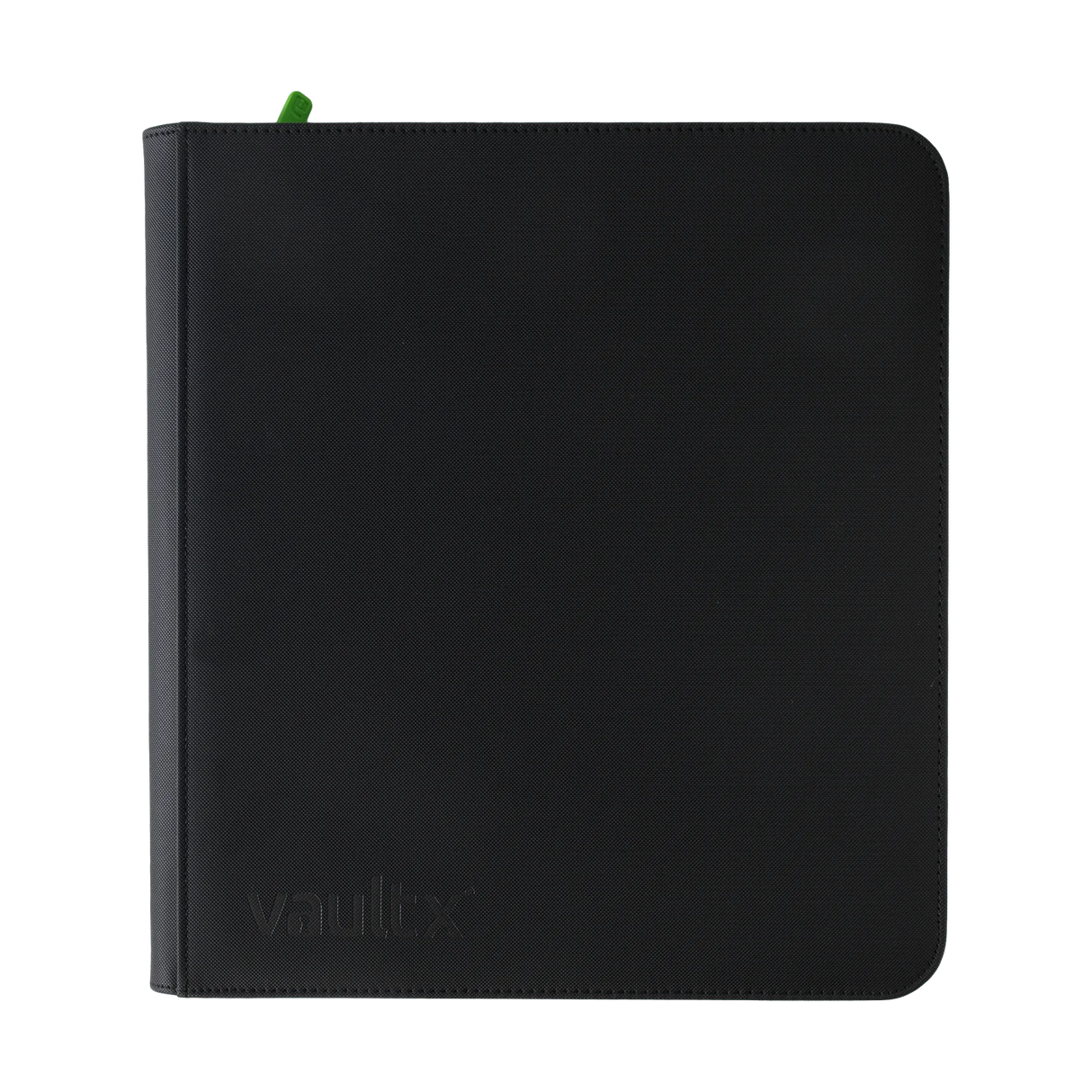 Vault X 12-Pocket Zip Binder - Signature Black