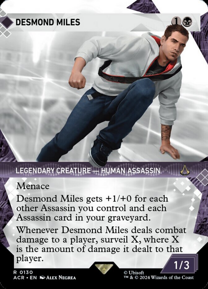 Desmond Miles - [Foil, Showcase] Assassin's Creed (ACR)