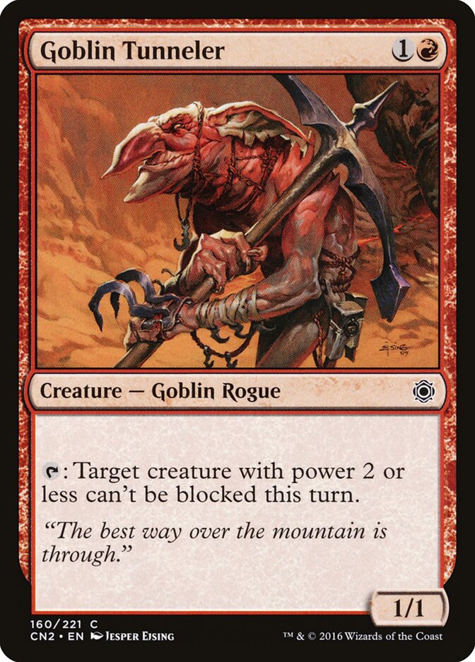 Goblin Tunneler (160) - Conspiracy: Take the Crown (CN2)