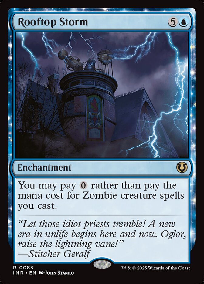 Rooftop Storm - Innistrad Remastered (INR)