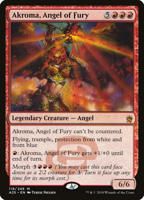 Akroma, Angel of Fury (119) - Masters 25 (A25)