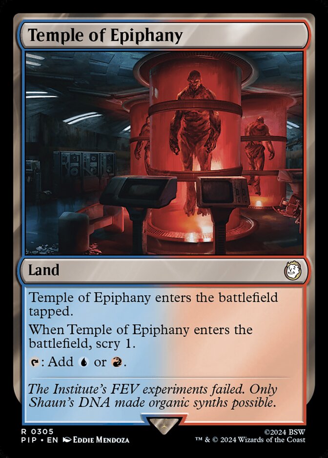 Temple of Epiphany - [Foil] Fallout (PIP)