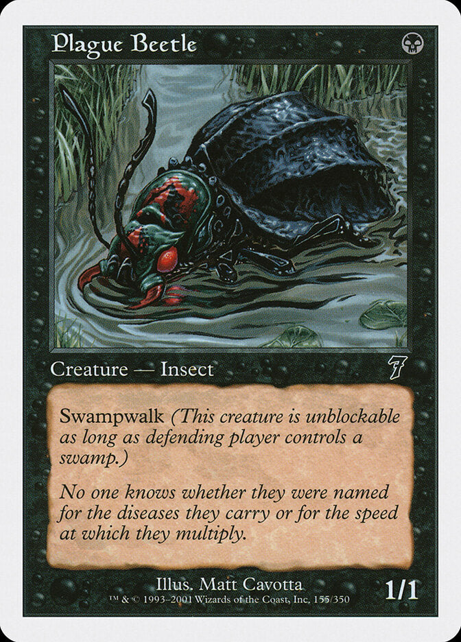 Plague Beetle (155) - Seventh Edition (7ED)
