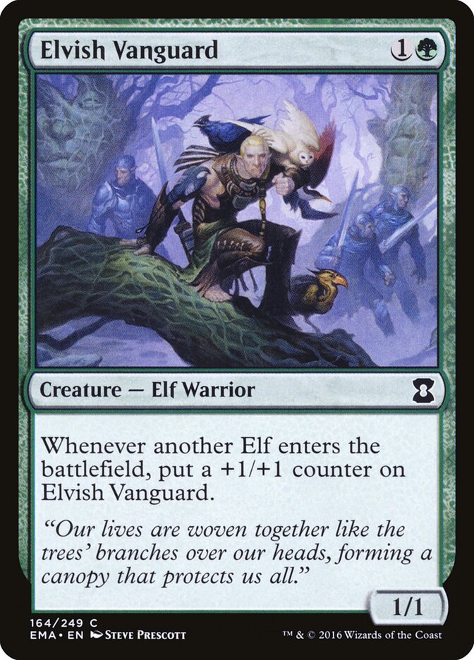 Elvish Vanguard (164) - Eternal Masters (EMA)