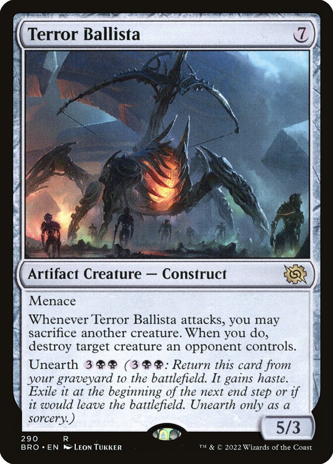 Terror Ballista (290) - The Brothers' War (BRO)