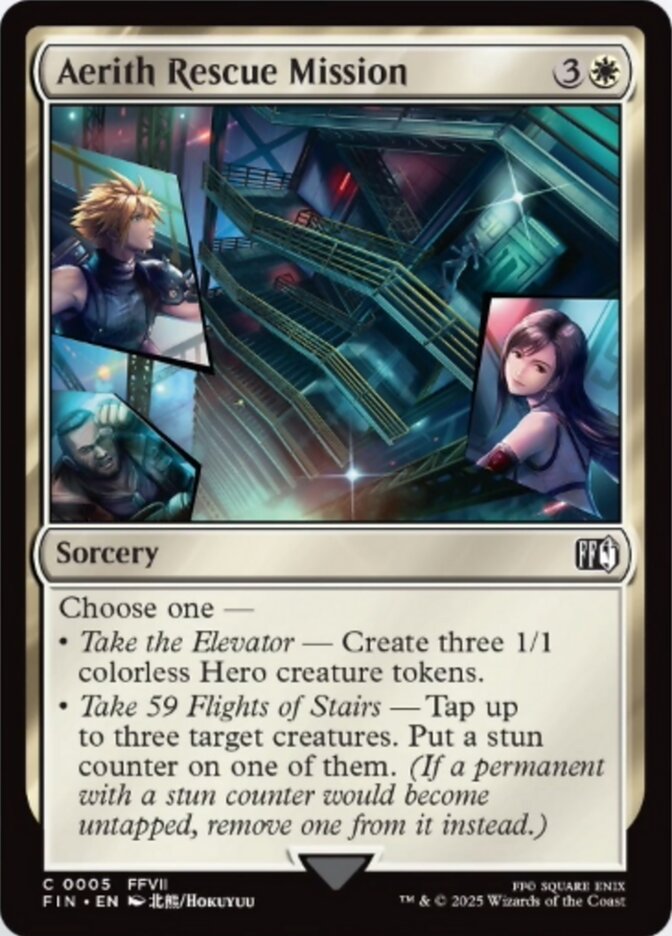 Aerith Rescue Mission (5) - [Foil] Final Fantasy (FIN)