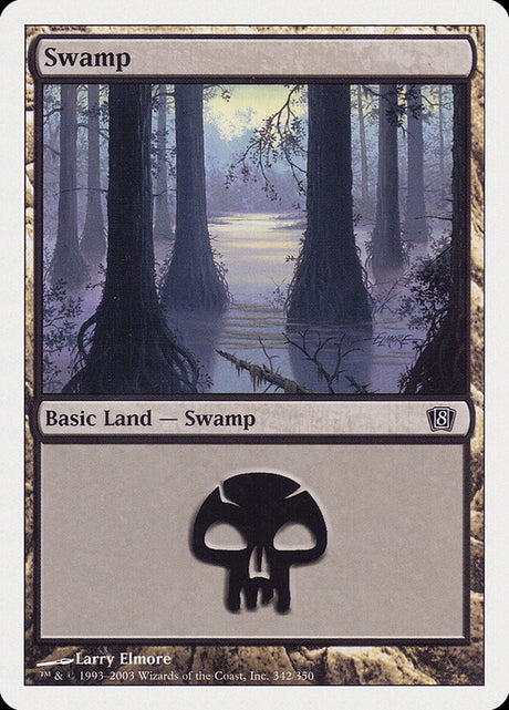 Swamp (342) - Eighth Edition (8ED)