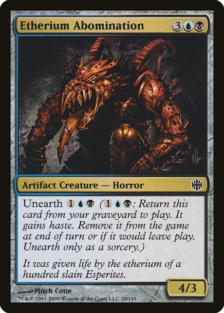 Etherium Abomination (20) - Alara Reborn (ARB)