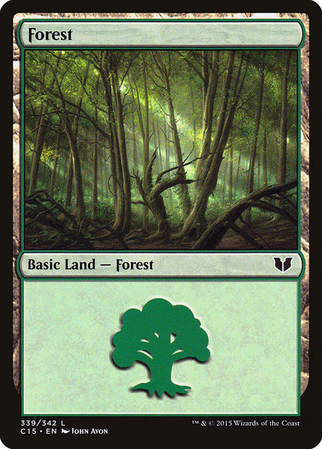 Forest (339) - Commander 2015 (C15)