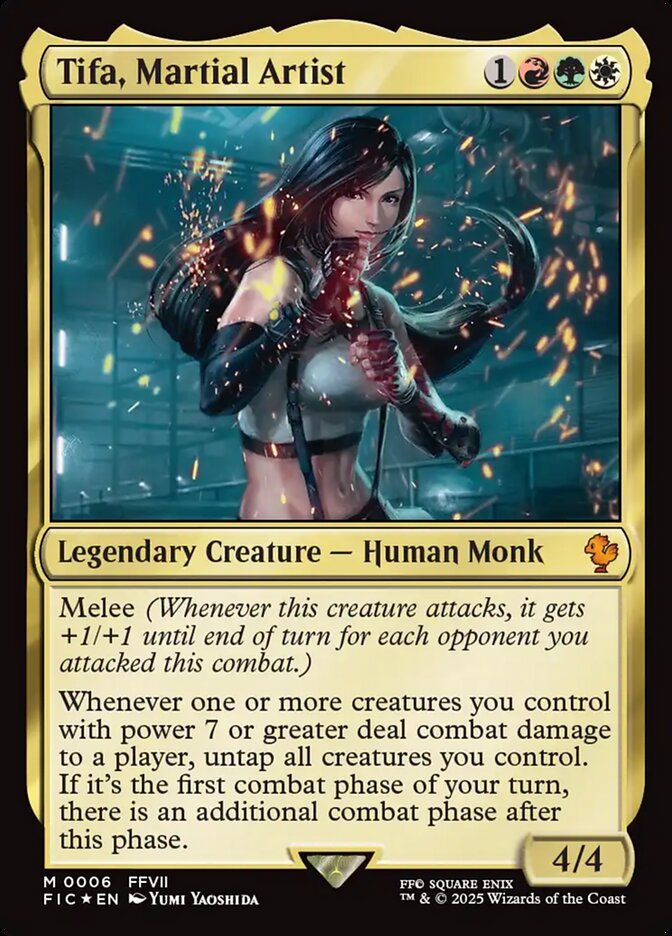 Tifa, Martial Artist (6) - Final Fantasy Commander (FIC)