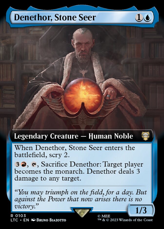 Denethor, Stone Seer (103) - Tales of Middle-earth Commander (LTC)