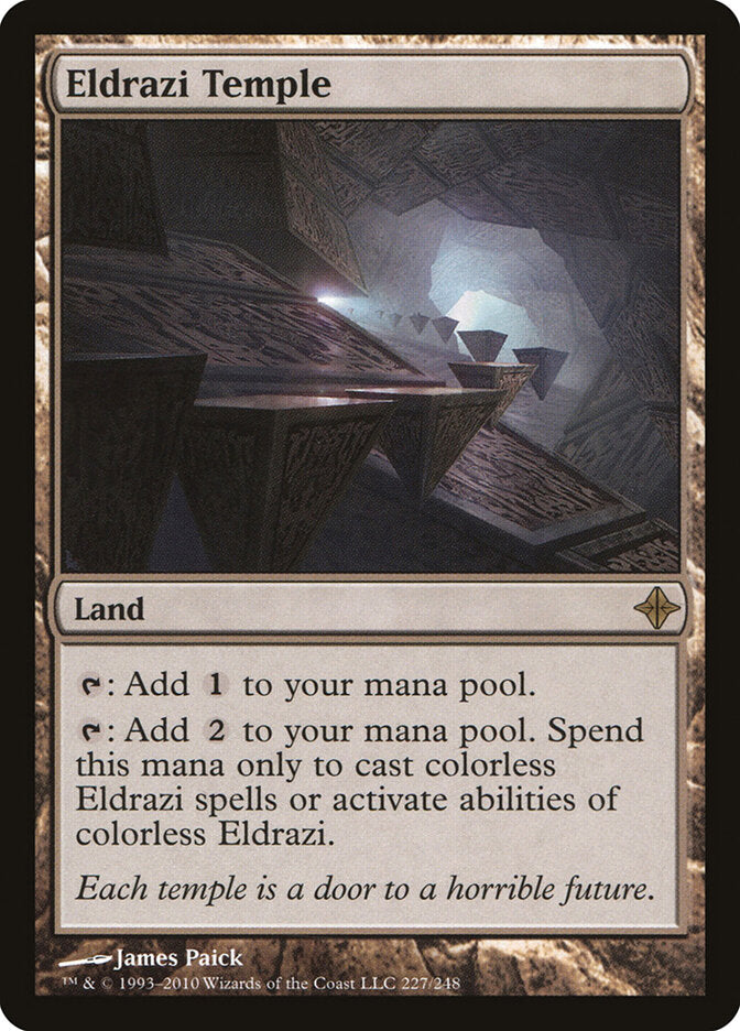 Eldrazi Temple (227) - Rise of the Eldrazi (ROE)
