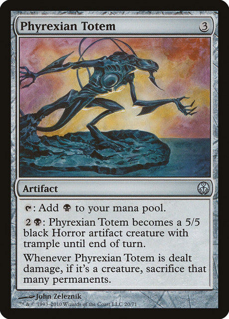 Phyrexian Totem (20) - Duel Decks: Phyrexia vs. the Coalition (DDE)