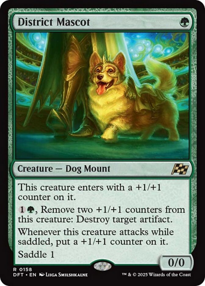 District Mascot - [Foil] Aetherdrift (DFT)