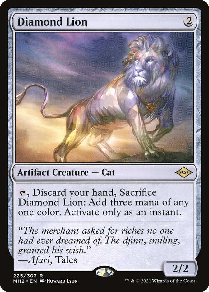 Diamond Lion (225) - Modern Horizons 2 (MH2)