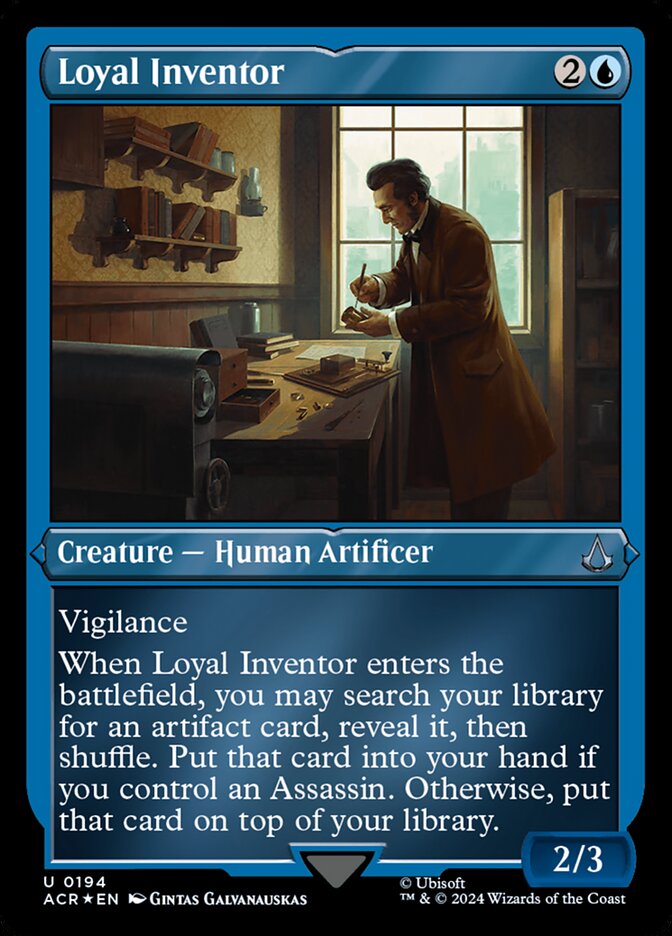 Loyal Inventor - [Etched Foil] Assassin's Creed (ACR)