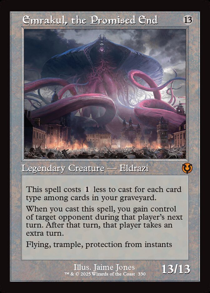 Emrakul, the Promised End - [Foil, Retro Frame] Innistrad Remastered (INR)