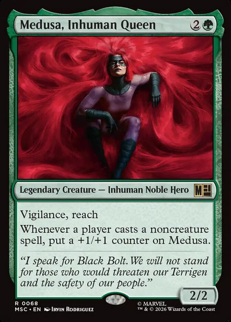 Medusa, Inhuman Queen (68) - Marvel Super Heroes Commander (MSC)