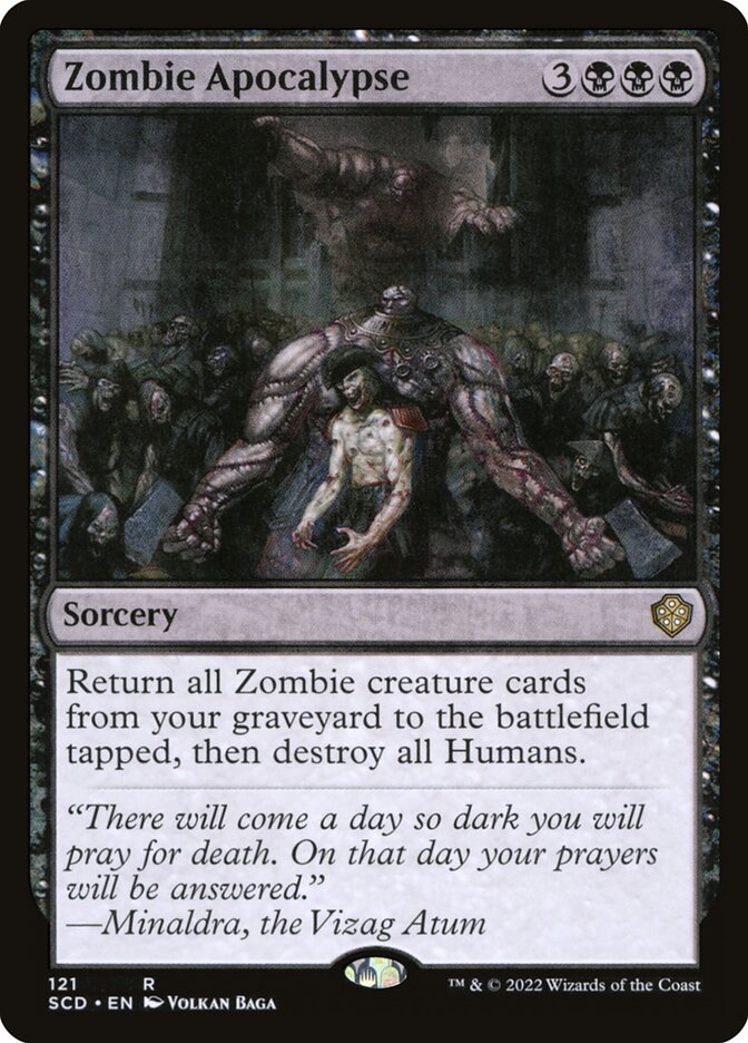 Zombie Apocalypse (121) - Starter Commander Decks (SCD)