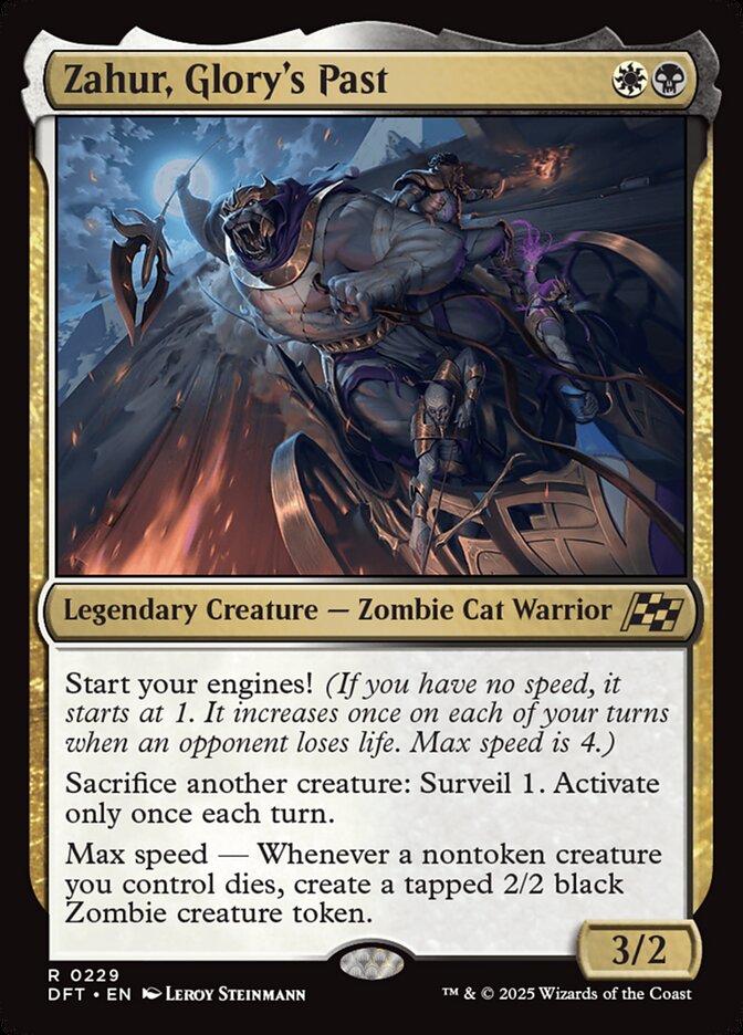 Zahur, Glory's Past - Aetherdrift (DFT)