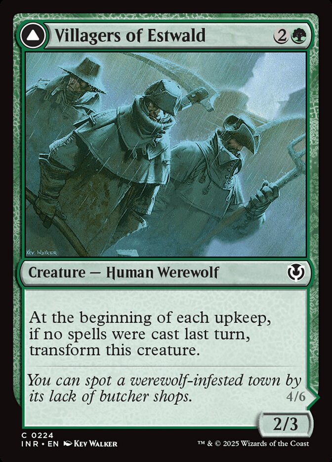 Villagers of Estwald // Howlpack of Estwald - Innistrad Remastered (INR)