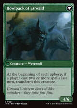 Villagers of Estwald // Howlpack of Estwald (224) - Innistrad Remastered (INR)