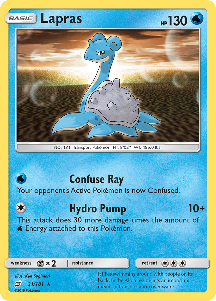 Lapras (31/181) - [Reverse Holo] Team Up (TEU)