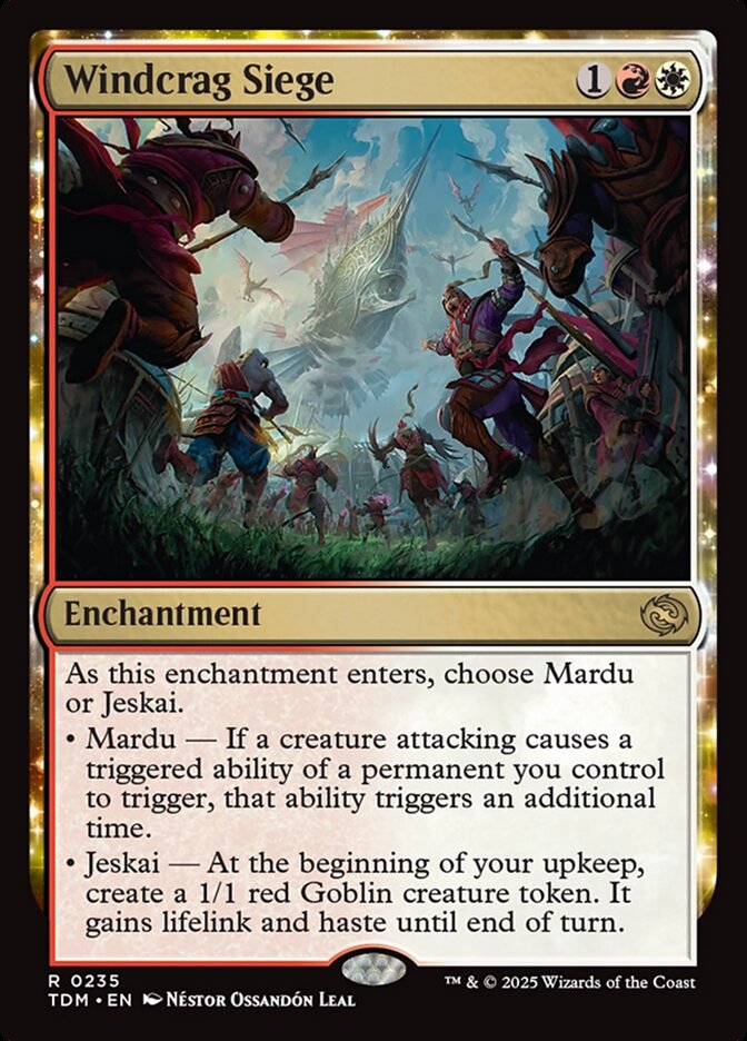 Windcrag Siege (235) - Tarkir: Dragonstorm (TDM)