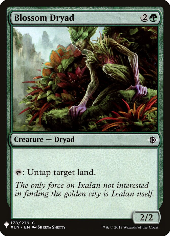 Blossom Dryad (XLN-178) - The List (PLST)