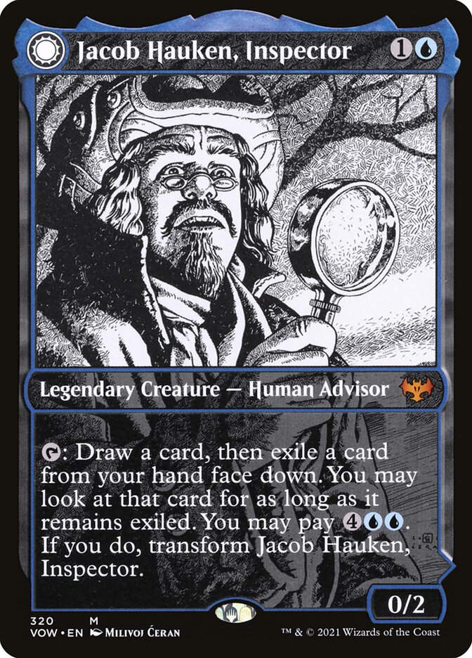 Jacob Hauken, Inspector // Hauken's Insight (320) - Innistrad: Crimson Vow (VOW)