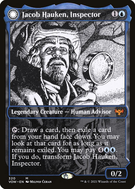 Jacob Hauken, Inspector // Hauken's Insight (320) - Innistrad: Crimson Vow (VOW)