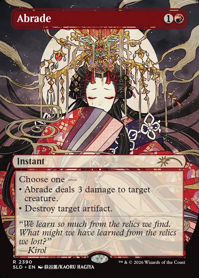 Abrade (2390) - Secret Lair Drop (SLD)